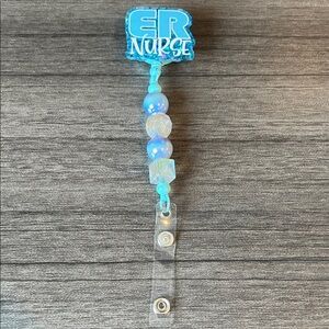 ER Nurse badge reel